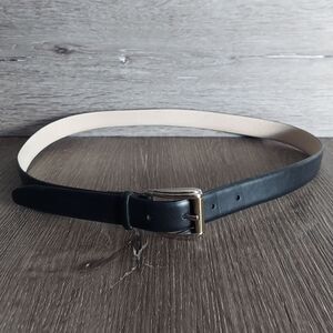Black Leather Belt Medium